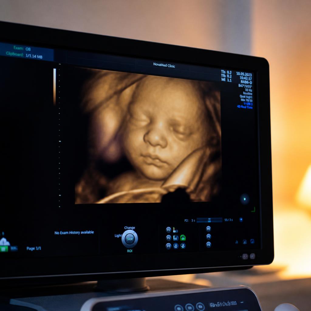 Ultrassom fetal em 4D na Veravita Centro Médico